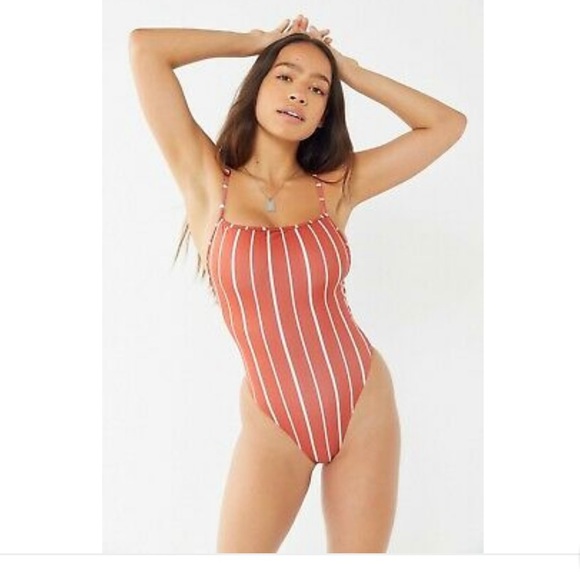 High cut cheeky striped one piece Swim by Same - Picture 7 of 10
